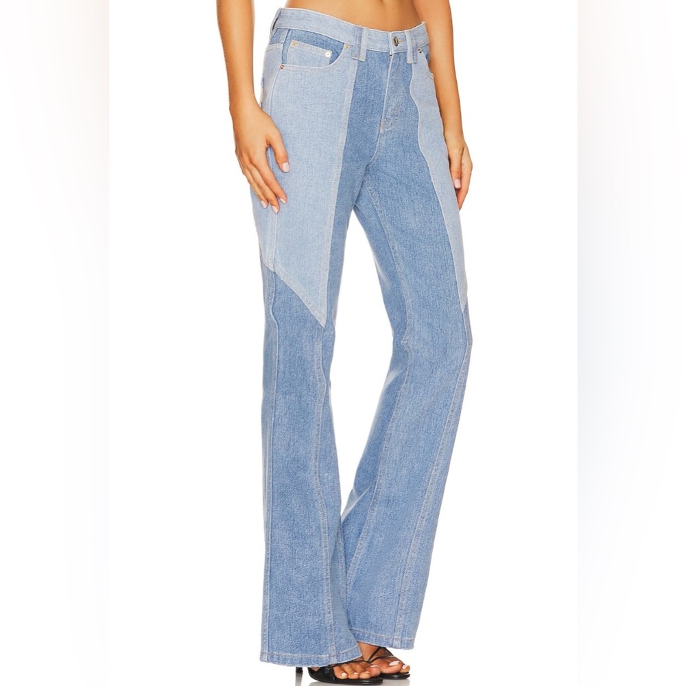 RETROFETE Rafael patchwork bootcut jeans - Picture 2 of 7